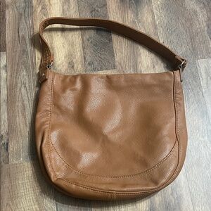 Jewell Thirty-one caramel Tan Leather Shoulder Bag